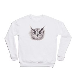 Charcoal Owl Crewneck Sweatshirt