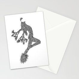 Quail Woman by CREYES of ArtFx Old Town Yucca Valley Stationery Cards