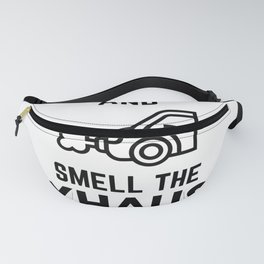 Wake Up And Smell The Exhaust Leak Project Car Enthusiast Sarcasm Fanny Pack