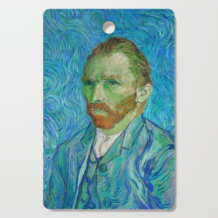 Self-Portrait, 1889 by Vincent van Gogh Cutting Board