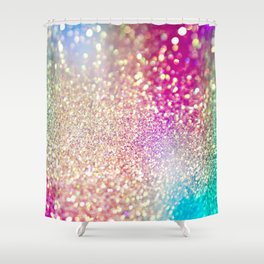 Mermaid Glitter Shower Curtain