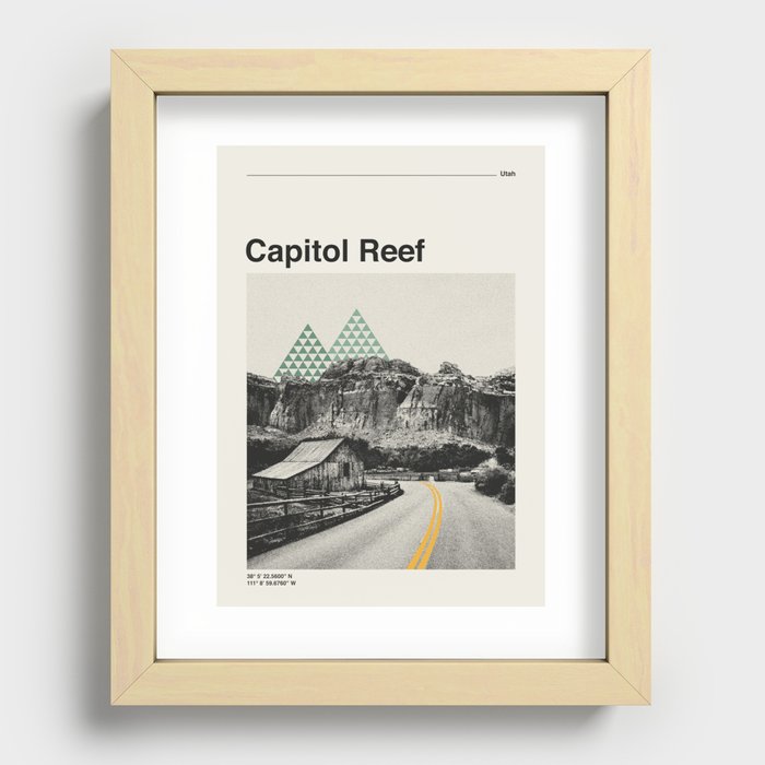 Recessed Framed Print