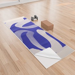 Abstract line 8 Yoga Towel