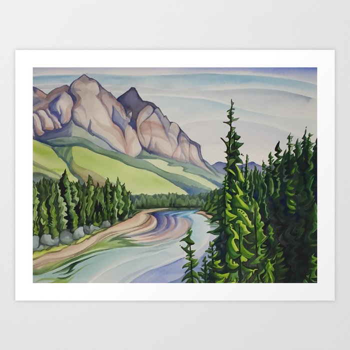 Rocky Mountain Majesty Art Print