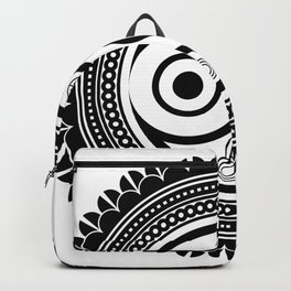 zentangle Owl Backpack | Owlcircle, Owleye, Owltribal, Mandala, Owltattoo, Owlart, Owl, Vectorowl, Drawing, Zentangle 