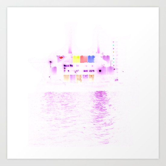 white harbor VII. Art Print