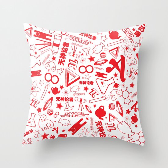 Scarlet A - Version 1 Throw Pillow