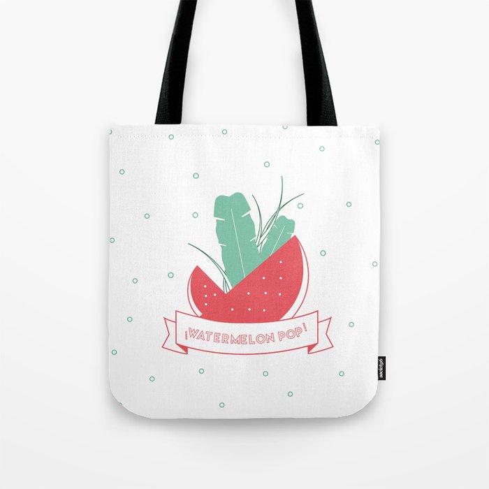 Watermelon pop Tote Bag