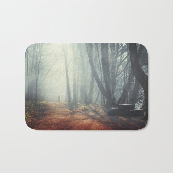 Luminous Forest Bath Mat