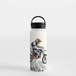 "High Flyer" Motocross Racer Water Bottle
