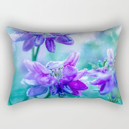 Floral Photography "TOUCH OF PARADISE" Rectangular Pillow