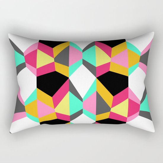 Geometric#18 Rectangular Pillow