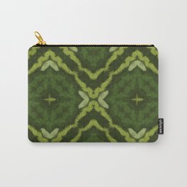 Green Moss Seamless Repeating  Pattern  Flora Nature Design Musgo Verde Carry-All Pouch