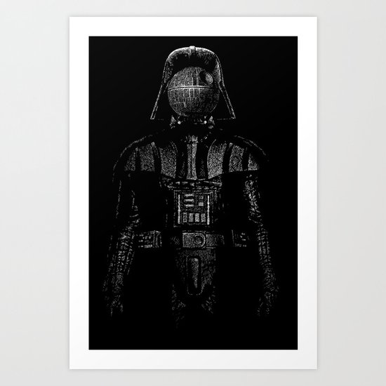 Darth Magritte Art Print