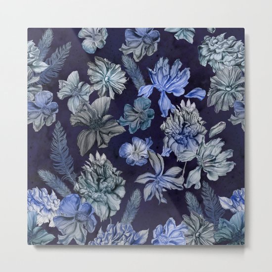 Earth & Sky Indigo Magic Metal Print