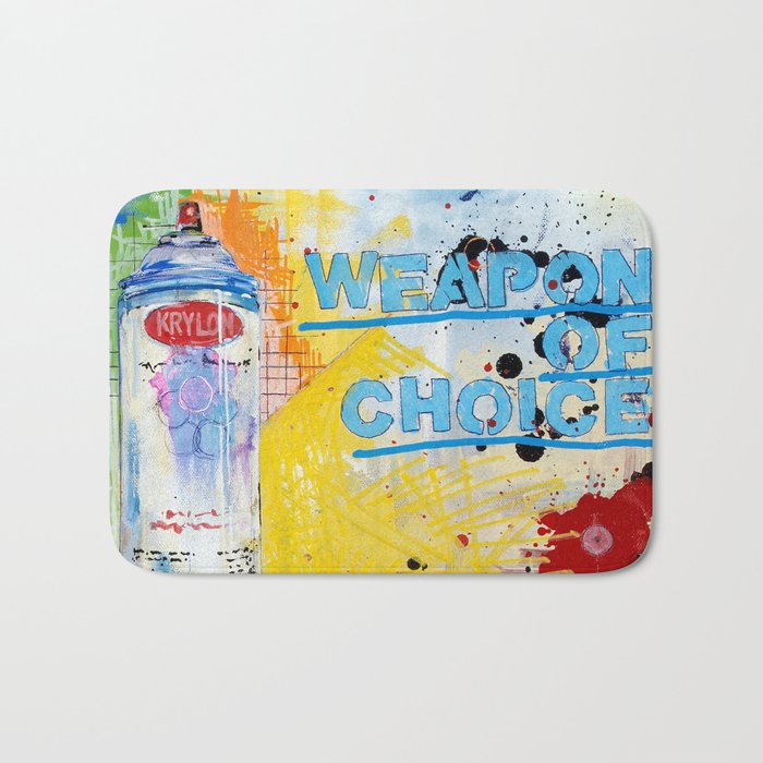 Weapon of Choice Bath Mat