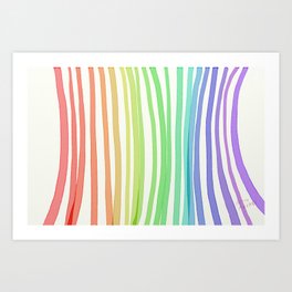 All The Colors Art Print