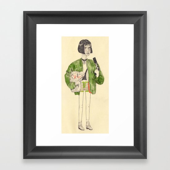Mathilda Framed Art Print
