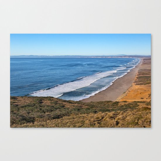 Point Reyes Coastal Scenery Canvas Print