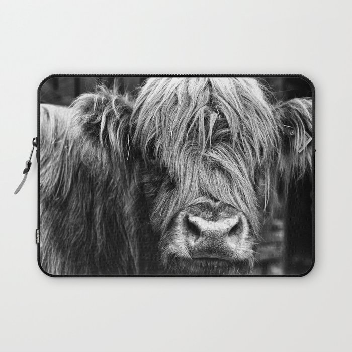 Highland Cow Laptop Sleeve