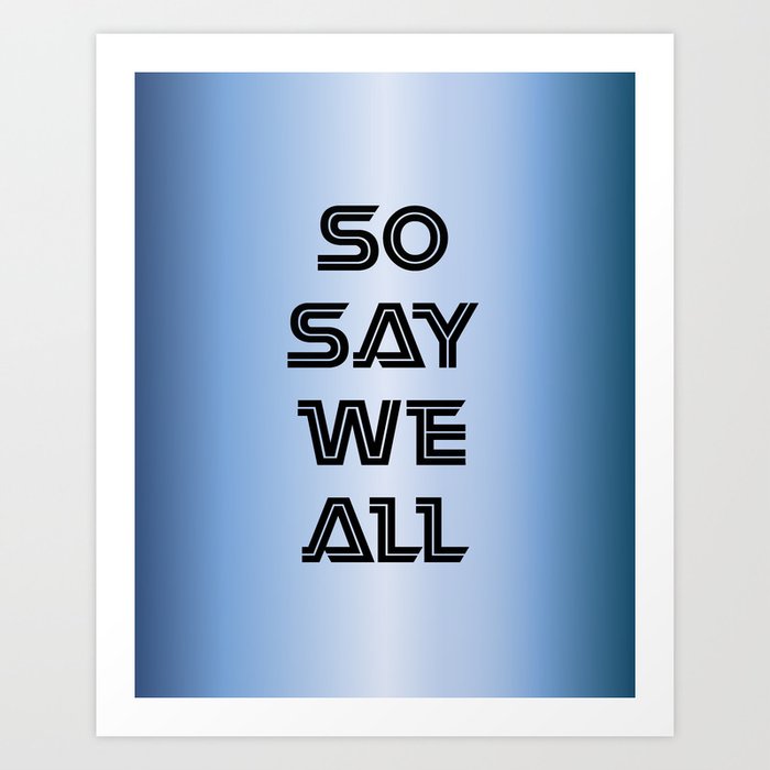 Art Battlestar Galactica So Say We All Photo Fridge Magnet Size 2x 3 inch. 