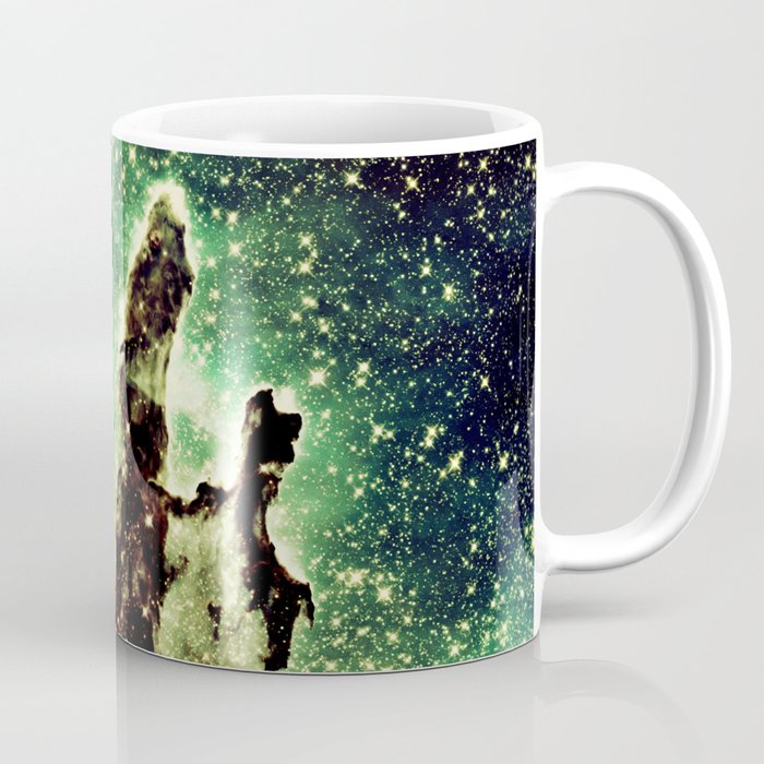 Green Pillars of Creation Coffee Mug