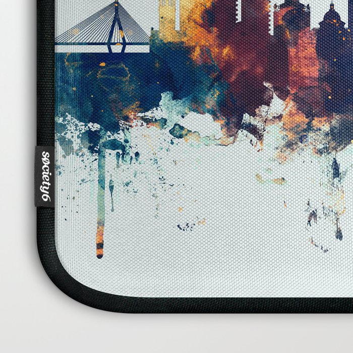Boston Skyline Unique Laptop Cases & Sleeves | Society6