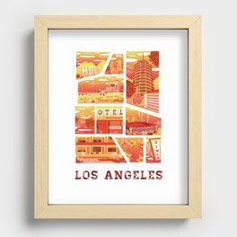 City of Angels Recessed Framed Print