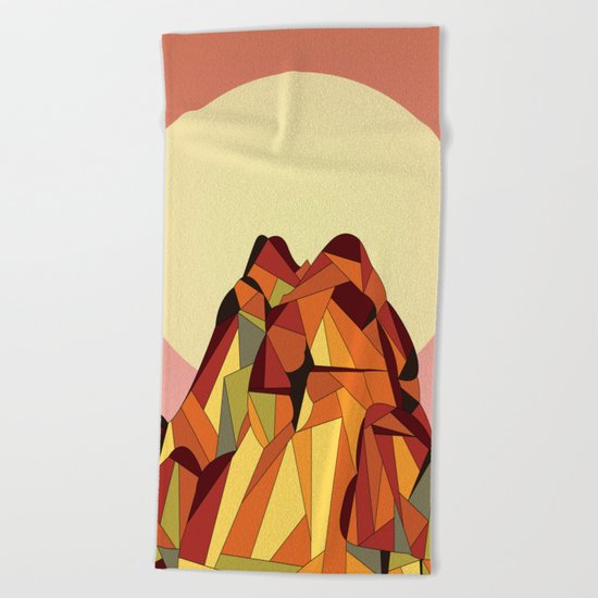 TOUCHING THE VOID Beach Towel