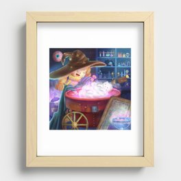 Theory of Cat Recessed Framed Print