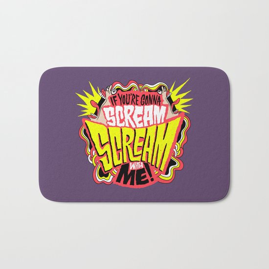 Scream With Me Bath Mat