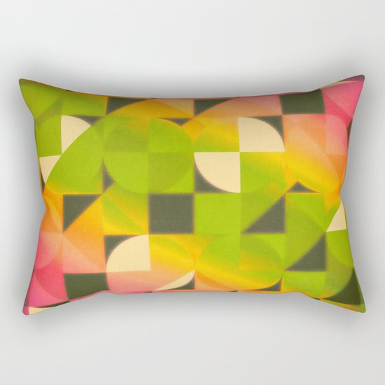 Crash Test Dissonance Disorder Rectangular Pillow