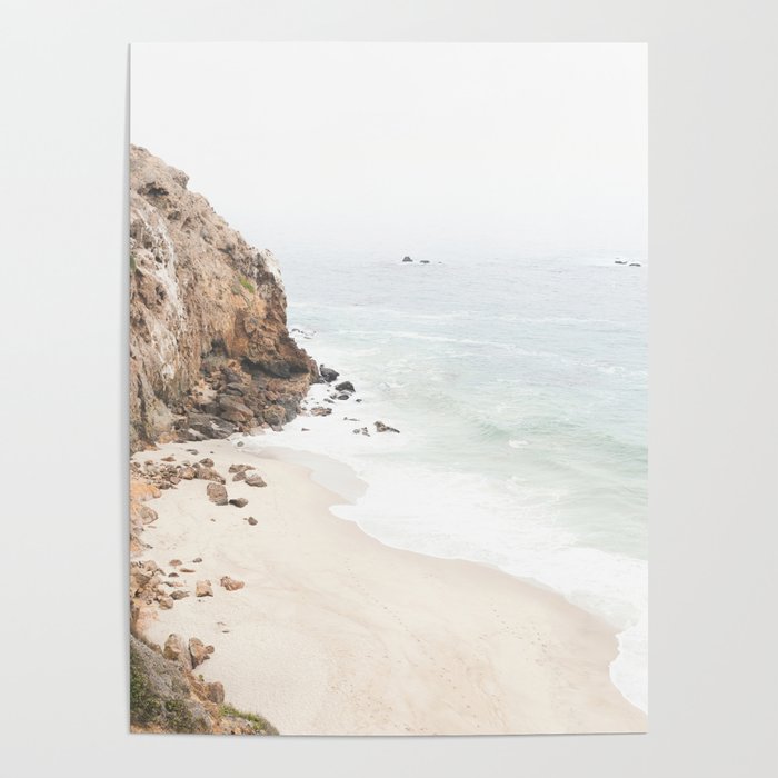 Malibu California Beach Poster