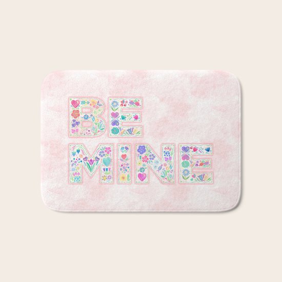 Be Mine Bath Mat