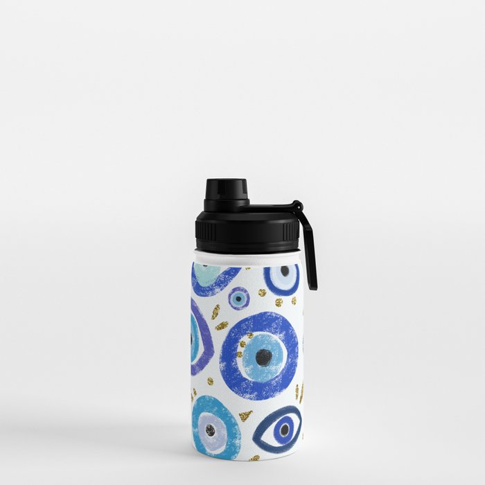  Evil Eye Insulated Water Bottles,Eye Folklore Motifs Charm,18oz Water  Bottle,Stainless Steel Metal Water Bottle, Reusable Thermos Bottle, Cold &  Hot Water Bottle for Sports,Gym,Multicolor: Home & Kitchen