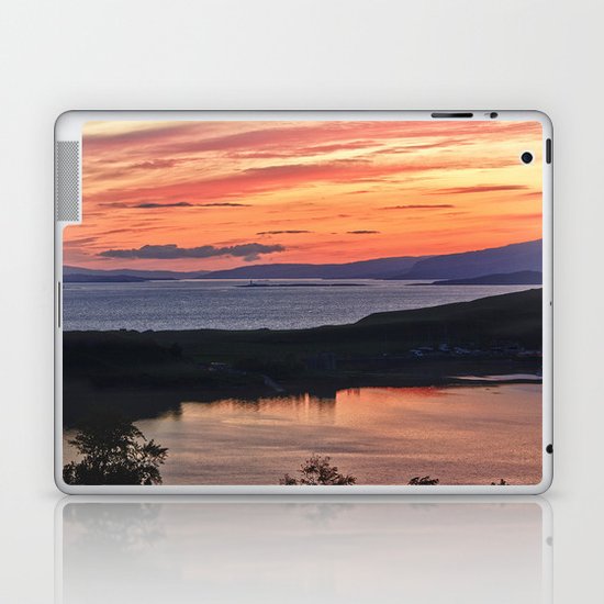 Oban Sunset Laptop & iPad Skin