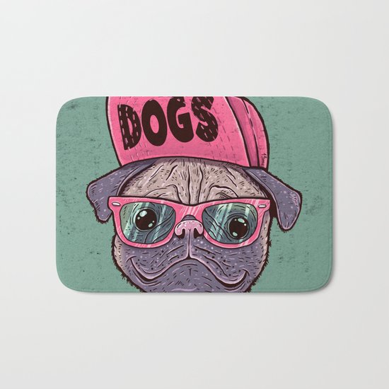 Dogs Bath Mat
