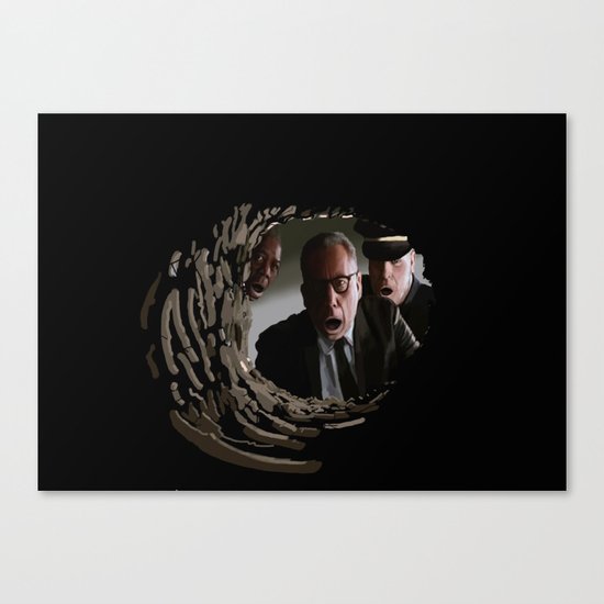 The most shocking event in the film history! Canvas Print