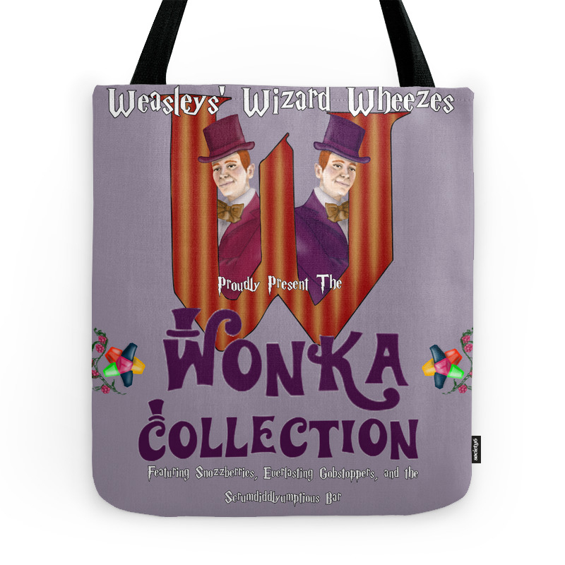 Weasleys' Wonka Collection Tote Bag by katamart