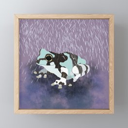 Amazon Milk Frog Digital Art Framed Mini Art Print
