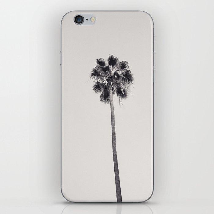 Palm Trees Black and White iPhone Skin