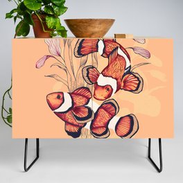 Clownfish couple Credenza