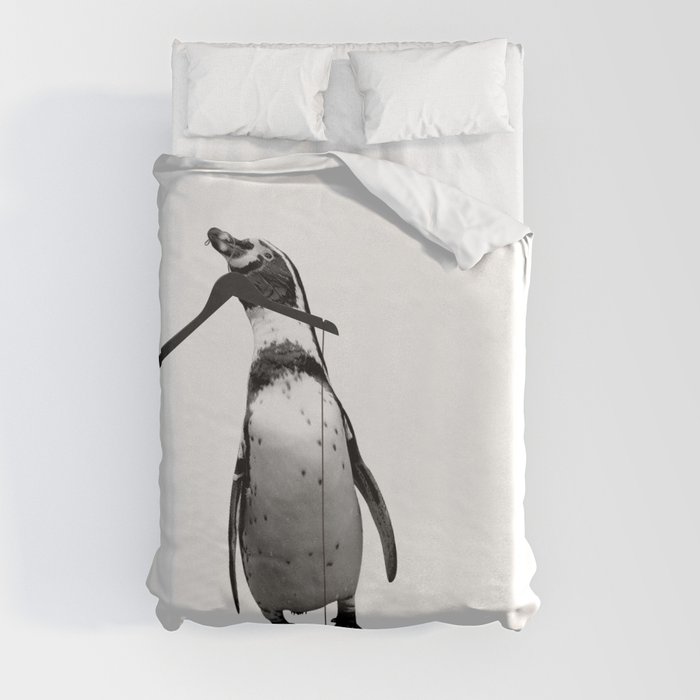 The Useful Penguin Duvet Cover