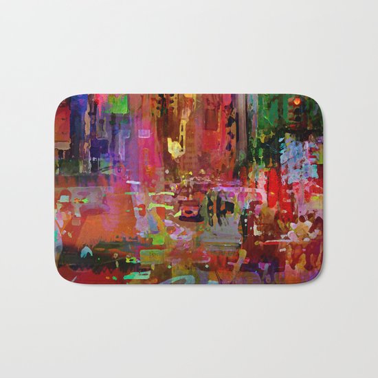 summer afternoon Bath Mat