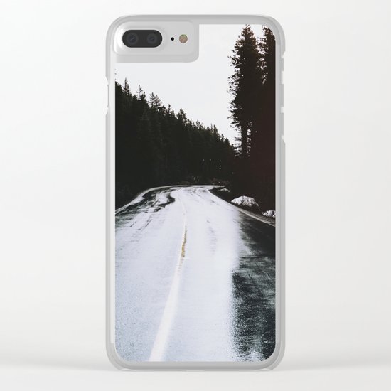 After the rain Clear iPhone Case