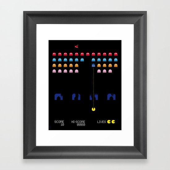 Spaceman Framed Art Print