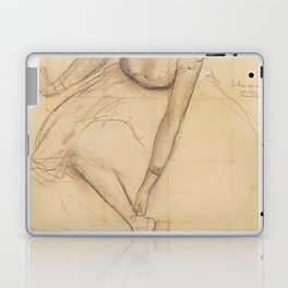 Edgar Degas' Ballet Dancer Ballerina Pencil Sketch Laptop Skin