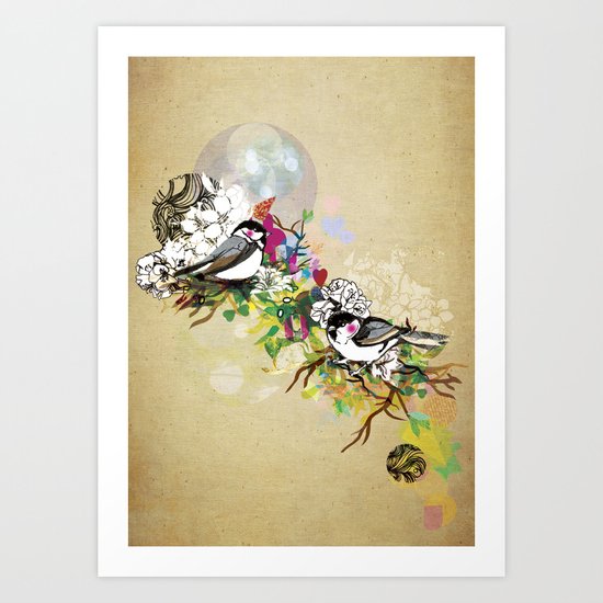 Two Birds Art Print