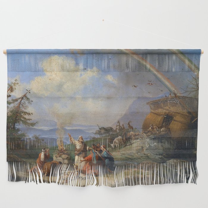 Noah gives Thanks for Deliverance by Domenico Morelli (1901) Wall Hanging