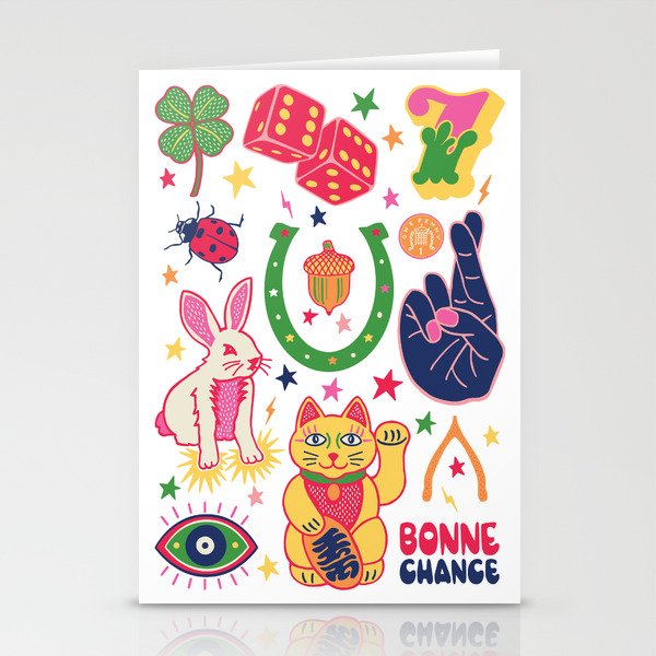 Good Luck Charms Stationery Cards